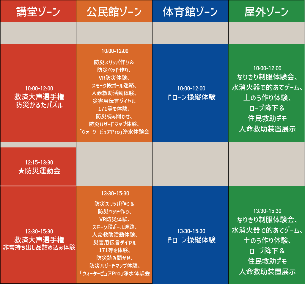 ★…事前申込が必要な企画